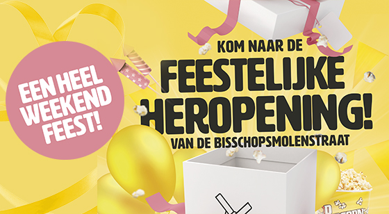 FEESTELIJKE HEROPENING 10 EN 11 DECEMBER
