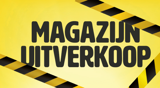 actiekrant magazijn uitverkoop