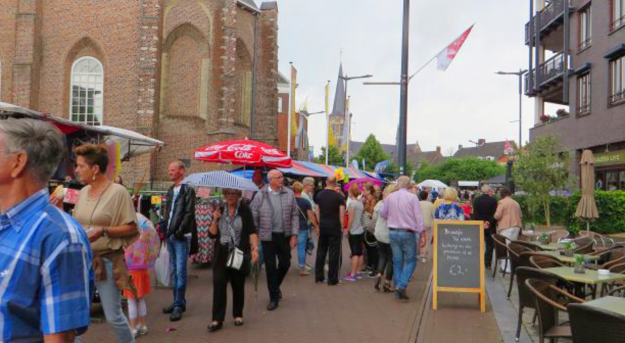 Meulemart ondanks slechte weer redelijk bezocht